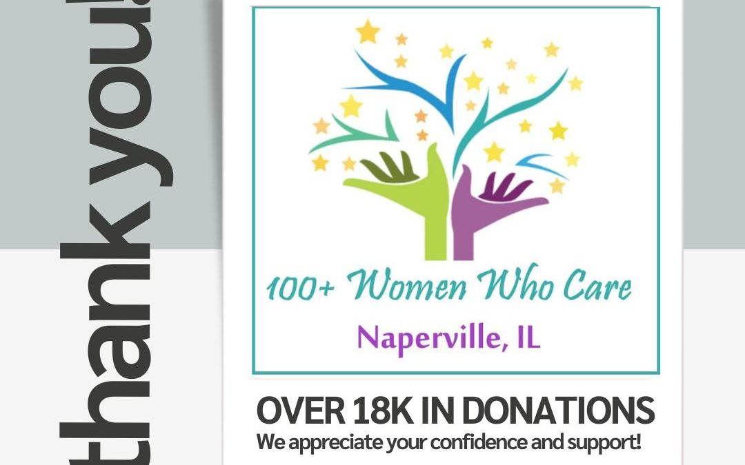 The 100+ Women Who Care in Naperville Rally Behind Grow Wellness Foundation with Generous Donation